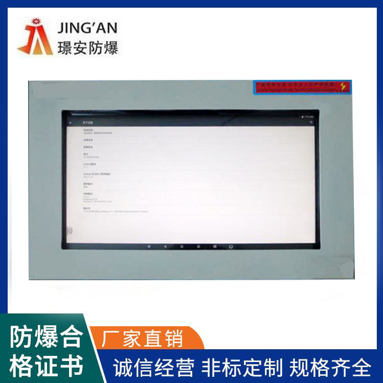 化工環境防爆顯示器-安徽璟安防爆電氣有限公司